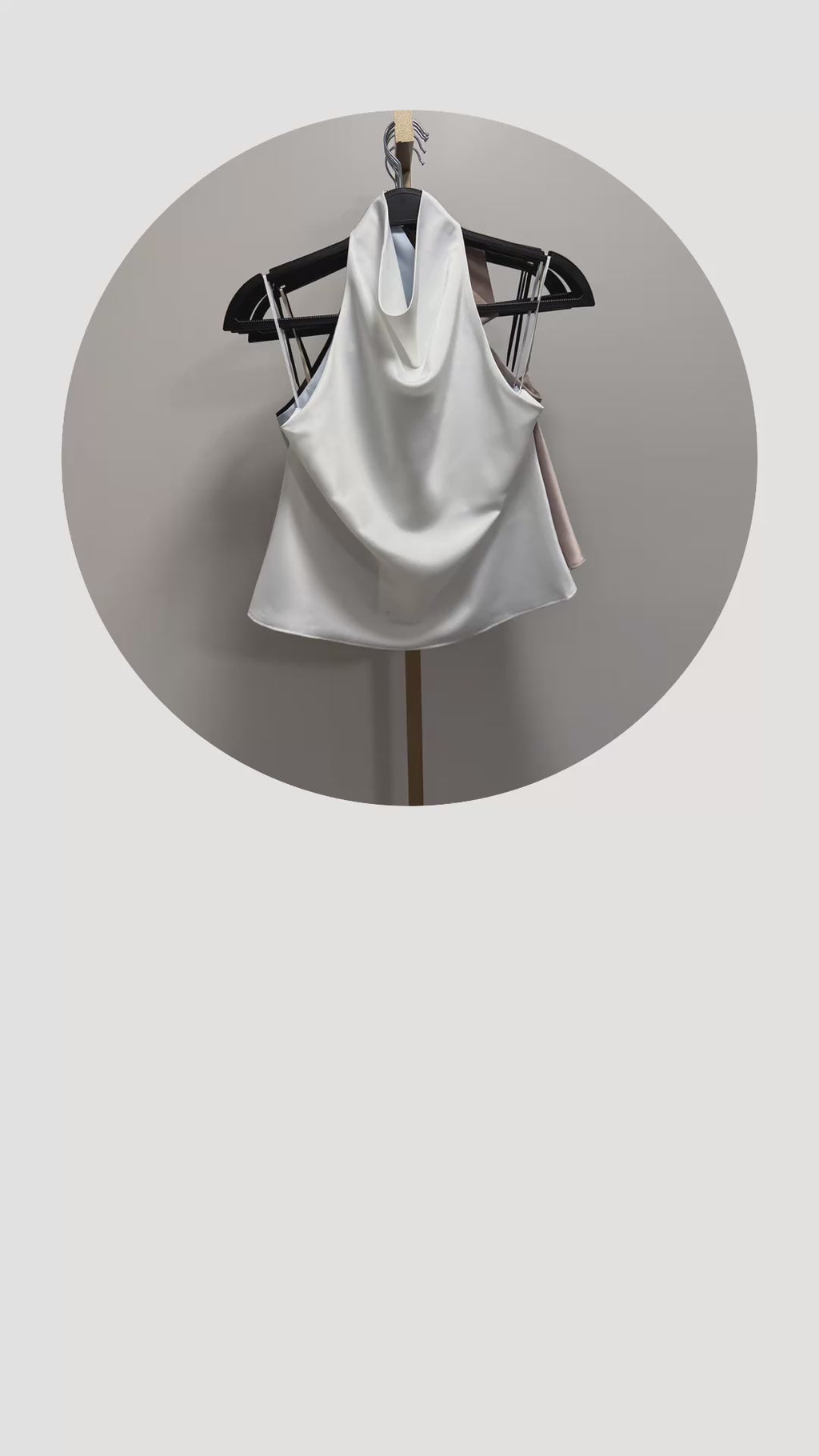 Timeless elegance ✨

Our chic halter neck top is now available 🤍

Available colors:
• White
• Black
• Baby Blue
• Brown
• Cappuccino

Sizes available: S / M / L
